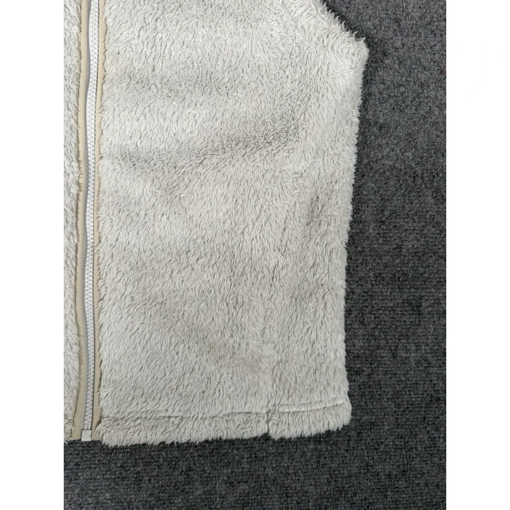 Patagonia Girls XL 14 Los Gatos White Sherpa Fleece Full Zip Vest 65490